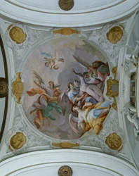 Der Tod der Heiligen Verdiana, 1716